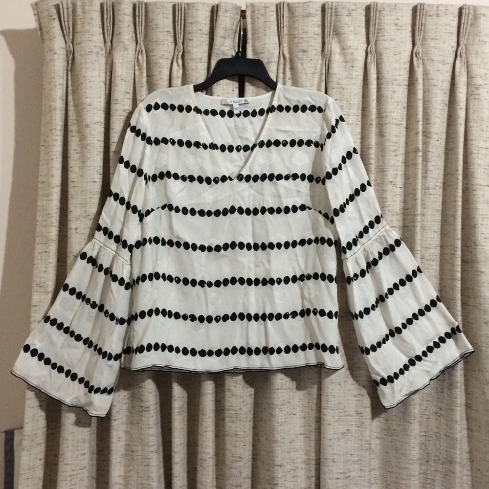 Derek Lam 10 Crosby 100% Silk Blouse